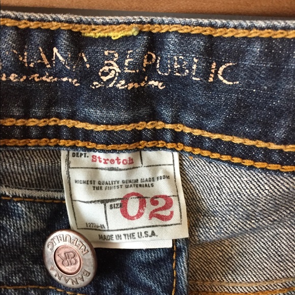 Banana Republic Distressed Low-rise Bootcut Jeans - Picture 2 of 3
